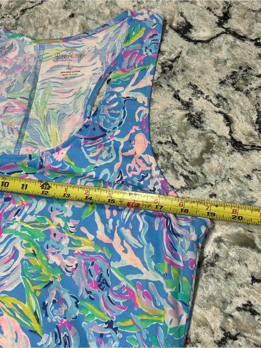 Lilly Pulitzer Blue Tropical Print Maxi Dress - Picture 5 of 9